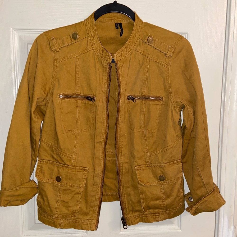 Maurices Mustard Jacket